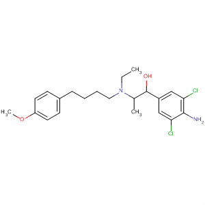 Benzenemethanol,4-amino-3,5-dichloro-a-[1-[ethyl[4-(4-methoxyphenyl)butyl]amino]ethyl]-