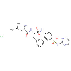 L-Phenylalaninamide,L-leucyl-N-[4-[(2-pyrimidinylamino)sulfonyl]phenyl]-, monohydrochloride