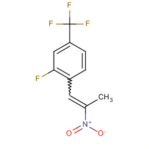 Benzene, 2-fluoro-1-(2-nitro-1-propenyl)-4-(trifluoromethyl)-