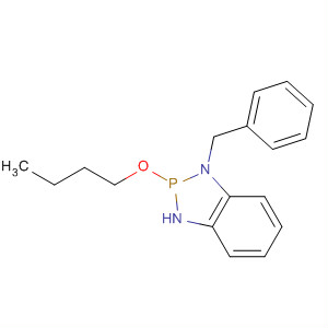 1H-1,3,2-Benzodiazaphosphole,2-butoxy-2,3-dihydro-1-(phenylmethyl)- molecular structure