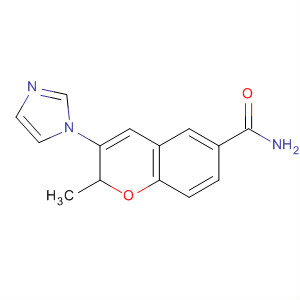 2H-1-Benzopyran-6-carboxamide, 3-(1H-imidazol-1-yl)-2-methyl-