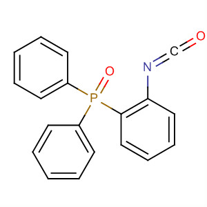 Phosphine oxide, (2-isocyanatophenyl)diphenyl- molecular structure
