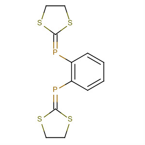 Phosphine, 1,2-phenylenebis[1,3-dithiolan-2-ylidene- molecular structure