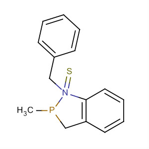 1H-1,2-Benzazaphosphole, 2,3-dihydro-2-methyl-1-(phenylmethyl)-,2-sulfide molecular structure
