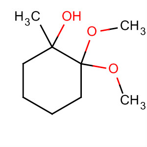 Cyclohexanol, 2,2-dimethoxy-1-methyl- molecular structure