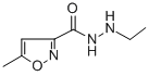 3-Isoxazolecarboxylicacid, 5-methyl-, 2-ethylhydrazide
