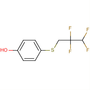 Phenol, 4-[(2,2,3,3-tetrafluoropropyl)thio]-