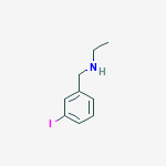N-ETHYL-3-IODO-BENZENEMETHANAMINE molecular structure
