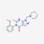 5-(2-methoxyphenyl)-6-methyl-1-(piperidin-1-ylmethyl)pyrazolo[3,4-d]pyrimidin-4-one