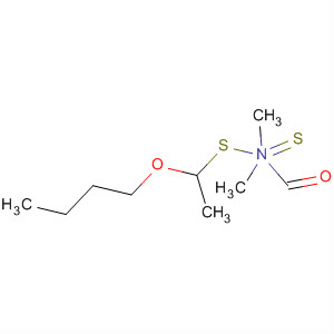 Carbamodithioic acid, dimethyl-, 1-butoxyethyl ester molecular structure