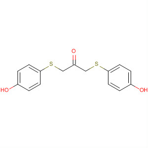 2-Propanone, 1,3-bis[(4-hydroxyphenyl)thio]-