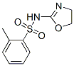 Benzenesulfonamide,N-(4,5-dihydro-2-oxazolyl)-2-methyl- molecular structure