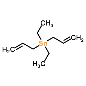 diethyl(diprop-2-en-1-yl)stannane molecular structure