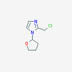 2-(chloromethyl)-1-(tetrahydrofuran-2-yl)-1H-imidazole