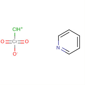 Chromate(1-), chlorodioxo-, hydrogen, compd. with pyridine (1:1) molecular structure