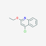 4-CHLORO-2-ETHOXYQUINOLINE molecular structure