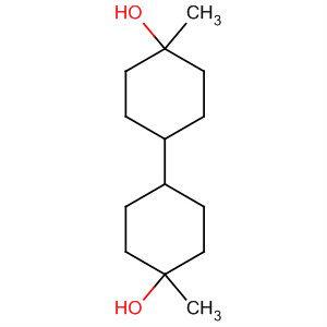 [1,1'-Bicyclohexyl]-4,4'-diol, 4,4'-dimethyl- molecular structure