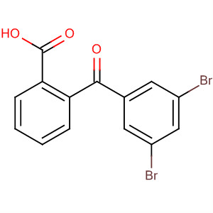 Benzoic acid, 2-(3,5-dibromobenzoyl)- molecular structure