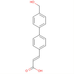 2-Propenoic acid, 3-[4'-(hydroxymethyl)[1,1'-biphenyl]-4-yl]-, (2E)-