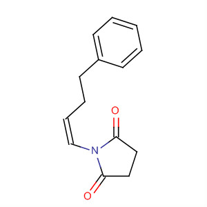 2,5-Pyrrolidinedione, 1-[(1Z)-4-phenyl-1-buten-1-yl]- molecular structure