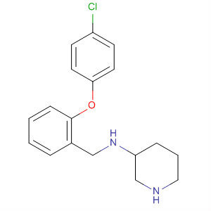 3-Piperidinamine, 1-[[2-(4-chlorophenoxy)phenyl]methyl]-
