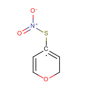 2H-Thiopyran-4-yl, tetrahydro-4-nitro- molecular structure