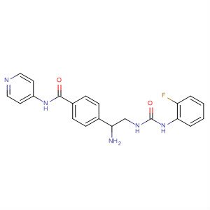 Benzamide,4-[1-amino-2-[[[(2-fluorophenyl)amino]carbonyl]amino]ethyl]-N-4-pyridinyl-