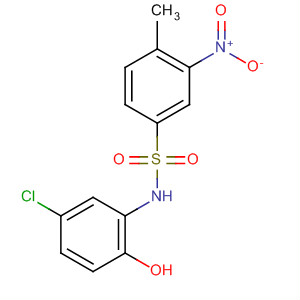 Benzenesulfonamide, N-(5-chloro-2-hydroxyphenyl)-4-methyl-3-nitro-