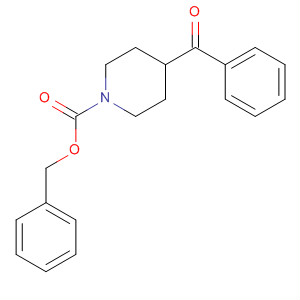 1-Piperidinecarboxylic acid, 4-benzoyl-, phenylmethyl ester
