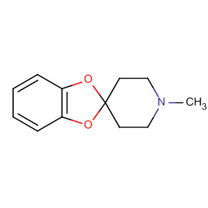 Spiro[1,3-benzodioxole-2,4'-piperidine], 1'-methyl- molecular structure