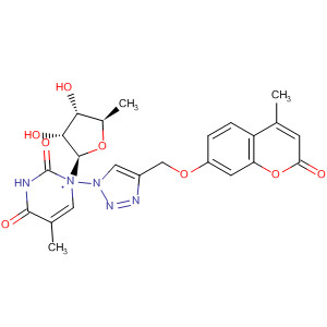 Thymidine,5'-deoxy-5'-[4-[[(4-methyl-2-oxo-2H-1-benzopyran-7-yl)oxy]methyl]-1H-1,2,3-triazol-1-yl]-