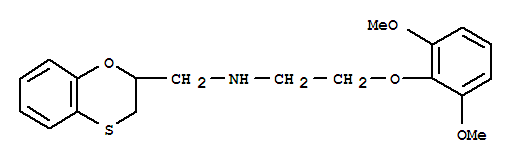 benoxathian molecular structure