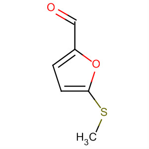 2-Furancarboxaldehyde, 5-(methylthio)- molecular structure