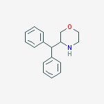 3-Benzhydrylmorpholine molecular structure