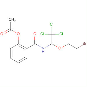 Benzamide, 2-(acetyloxy)-N-[1-(2-bromoethoxy)-2,2,2-trichloroethyl]-