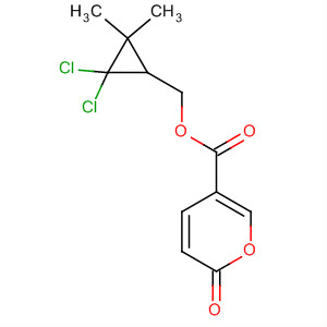 2H-Pyran-5-carboxylic acid, 2-oxo-,(2,2-dichloro-3,3-dimethylcyclopropyl)methyl ester
