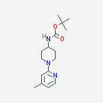 (4'-METHYL-3,4,5,6-TETRAHYDRO-2H-[1,2']BIPYRIDINYL-4-YL)-CARBAMIC ACID TERT-BUTYL E molecular structure