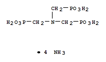 tetraammonium dihydrogen [nitrilotris(methylene)]trisphosphonate