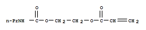 2-[[(propylamino)carbonyl]oxy]ethyl acrylate
