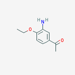 1-(3-AMINO-4-ETHOXYPHENYL)ETHANONE 95% molecular structure