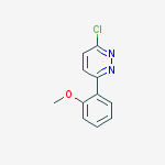 3-CHLORO-6-(2-METHOXYPHENYL)PYRIDAZINE molecular structure