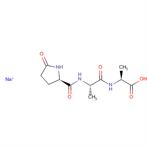 L-Alanine, N-[N-(5-oxo-L-prolyl)-L-alanyl]-, monosodium salt
