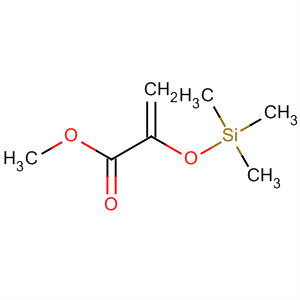 2-Propenoic acid, 2-[(trimethylsilyl)oxy]-, methyl ester molecular structure