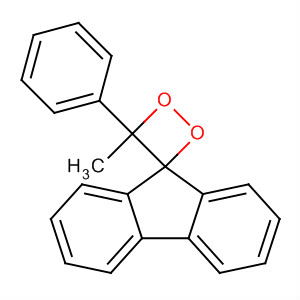 Spiro[1,2-dioxetane-3,9'-[9H]fluorene], 4-methyl-4-phenyl- molecular structure