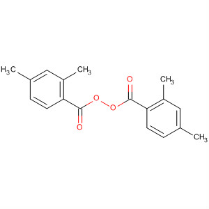 Peroxide, bis(2,4-dimethylbenzoyl) molecular structure