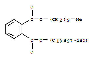 decyl isotridecyl phthalate molecular structure