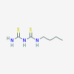 1-butyl-3-carbamothioylthiourea molecular structure