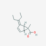 (1S,5S)-6-methyl-4-(pentan-3-ylidene)bicyclo[3.1.0]hex-2-ene-6-carboxylic acid