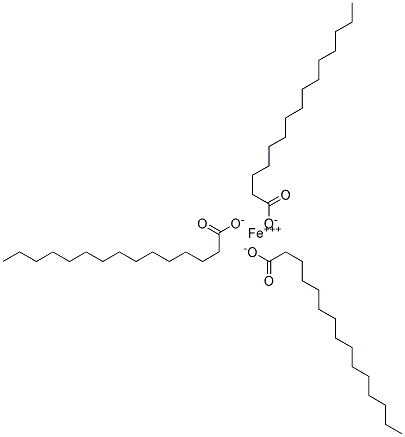 iron(3+) pentadecanoate molecular structure