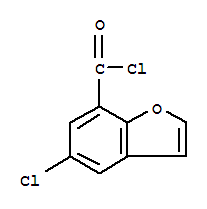 5-CHLORO-7-BENZOFURANCARBONYL CHLORIDE